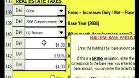 ProCalc 12 - Entering Data - Real Estate Taxes
