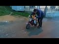 4 yaş 50 cc Pocket Bike çocuk motosiklet eğitimi ilk deneme