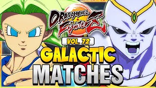 DBFZ 💥 GALACTIC MATCHES Vol. 72 💥 Dragon Ball FighterZ | UncleBardock + @lordoyamchaDB