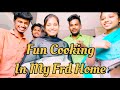 Pongal celebration fun cake cooking my frd homekarthik chocoboyvlog arts collegevellakovil 