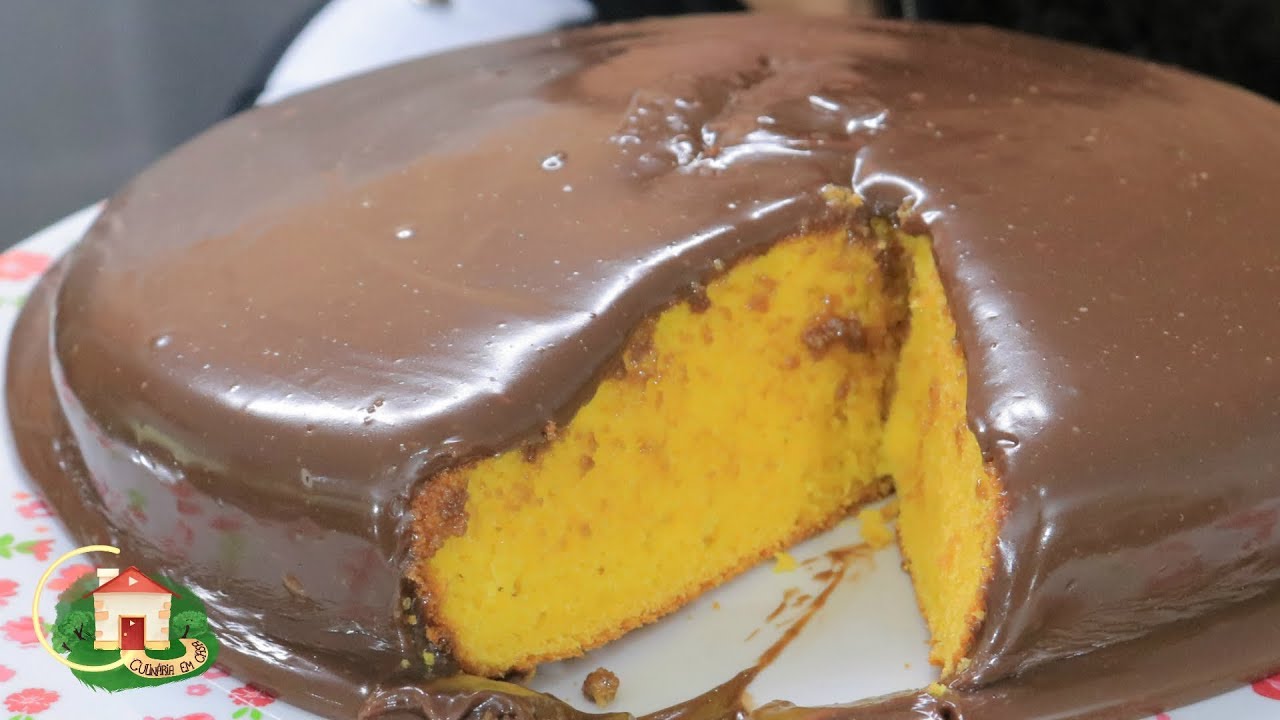 BOLO DE CENOURA SIMPLES! PARA NUNCA MAIS SOLAR