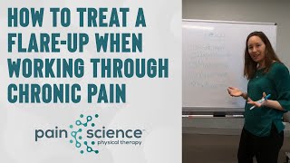 How to Treat a FlareUp When Working Through Chronic Pain | Pain Science Physical Therapy