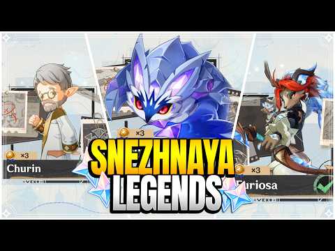 3 Snezhnaya Local Legends | Valiant Chronicles: Churin + Bandersnatch + Furiosa【Genshin Impact】