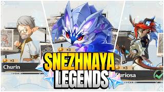3 Snezhnaya Local Legends | Valiant Chronicles: Churin + Bandersnatch + Furiosa【Genshin Impact】