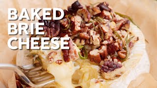 1-Min Recipe • Baked Brie cheese • Quick and keto!