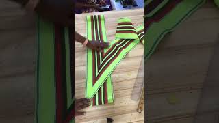 Easiest way of making trending asooke v-neckline #debankshouseoffashion #sewingtutorial #asookeneck screenshot 2