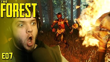 The Forest 0.54 Update! - BURN THEM ALL - The Forest Game Episode 7 - Ultimate Fire Club! (0.54b)
