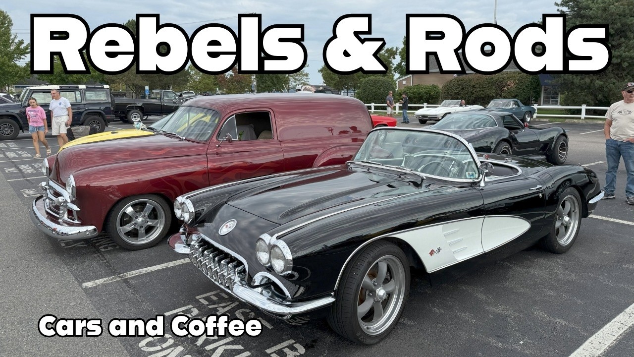 Rebels & Rods hosts classic Cars and Coffee at East Bay Grille in Plymouth, MA every Sunday morning