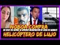 Noboa compra helicóptero de Lujo. En solo 24 horas Se aprobó incautación de casa de Aquiles