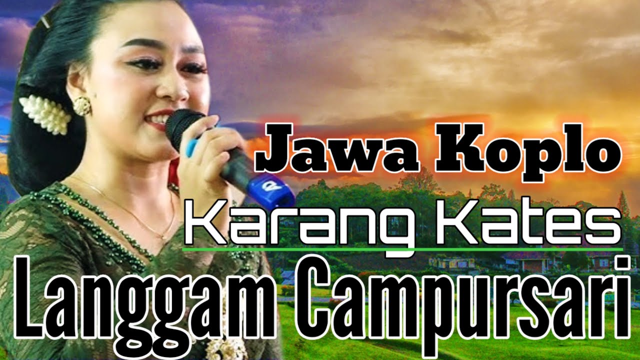 KARANG KATES TOP LANGGAM JAWA CAMPURSARI 