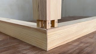 Top Woodworking Skills And Techniques // Instructions For Making Magical Wood Joints