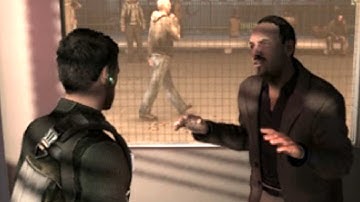 Sam Fisher Meets His Squadmate Victor Coste at Washington Monument (Splinter Cell: Conviction)