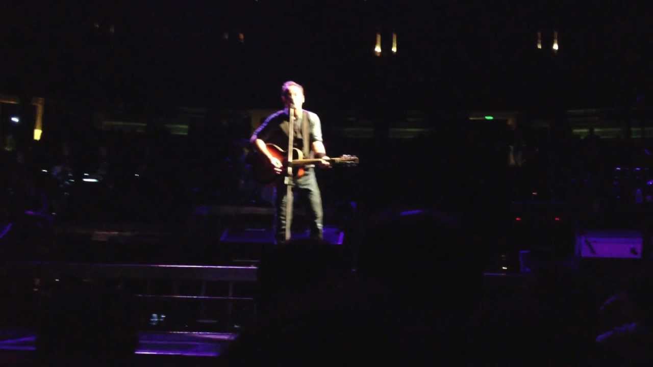 Bruce Springsteen Long Time Coming Oakland, Nov. 30, 2012 YouTube