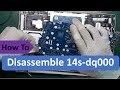 How to disassemble all parts in hp 14dq or 14sdq  11th gen new laptop