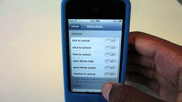Cydia Tweaks - Unlockize- COOL New Unlock Animations for your Lockscreen