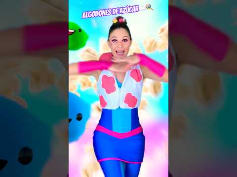 Algodones de Azúcar ☁️🍭 Patylu💗 #shorts  #kids #music