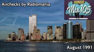 WNSR 105.1 (Mix 105) w. Bill Neil & Jeff Spurgeon - New York City, NY - August 1991 (Part 2)