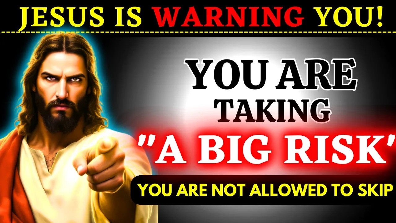 GOD SAYS   YOU ARE TAKING A BIG RISK DONT TRY TO SKIPGod Message Today Gods Message NowEP 401