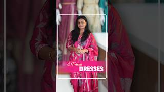 3 Piece Dresses Collection | Elegant & Trendy Outfit Sets | She Needs Saree World #shorts