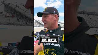 This sentence is fun to type in 2026: ACTIVE NASCAR DRIVER CLINT BOWYER breaks down Dover qualifying