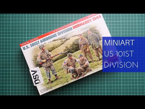 Video: MiniArt 35475 americká 101. výsadková divize, Normandie 1944 – Special Edition (1/35)