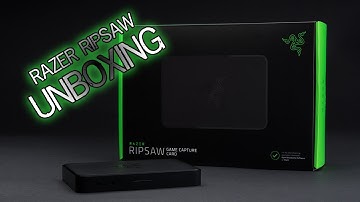 UNBOXING: Razer Ripsaw Capture Card