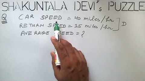 Shakuntala Devi