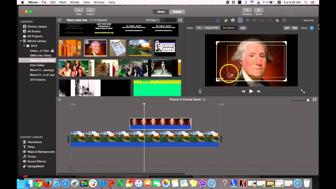 how to make a youtube video on imovie