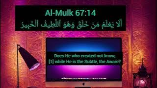 AL -MULK  ( The sovereignty) EESA MUHAMMAD