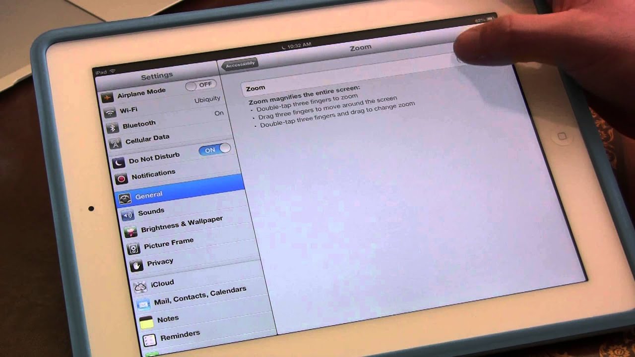 How To Zoom In With Your IPad Make The Screen Bigger YouTube
