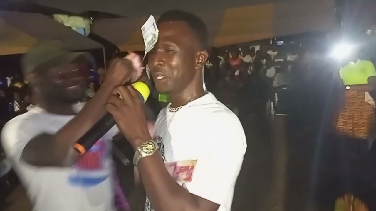 Mr bons performances in Accra Cargo Station ⛽⛽