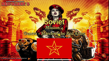 Command & Conquer Red Alert 3 Soviet Mission 4 - Geneva - March of the Red Army #kaosnova