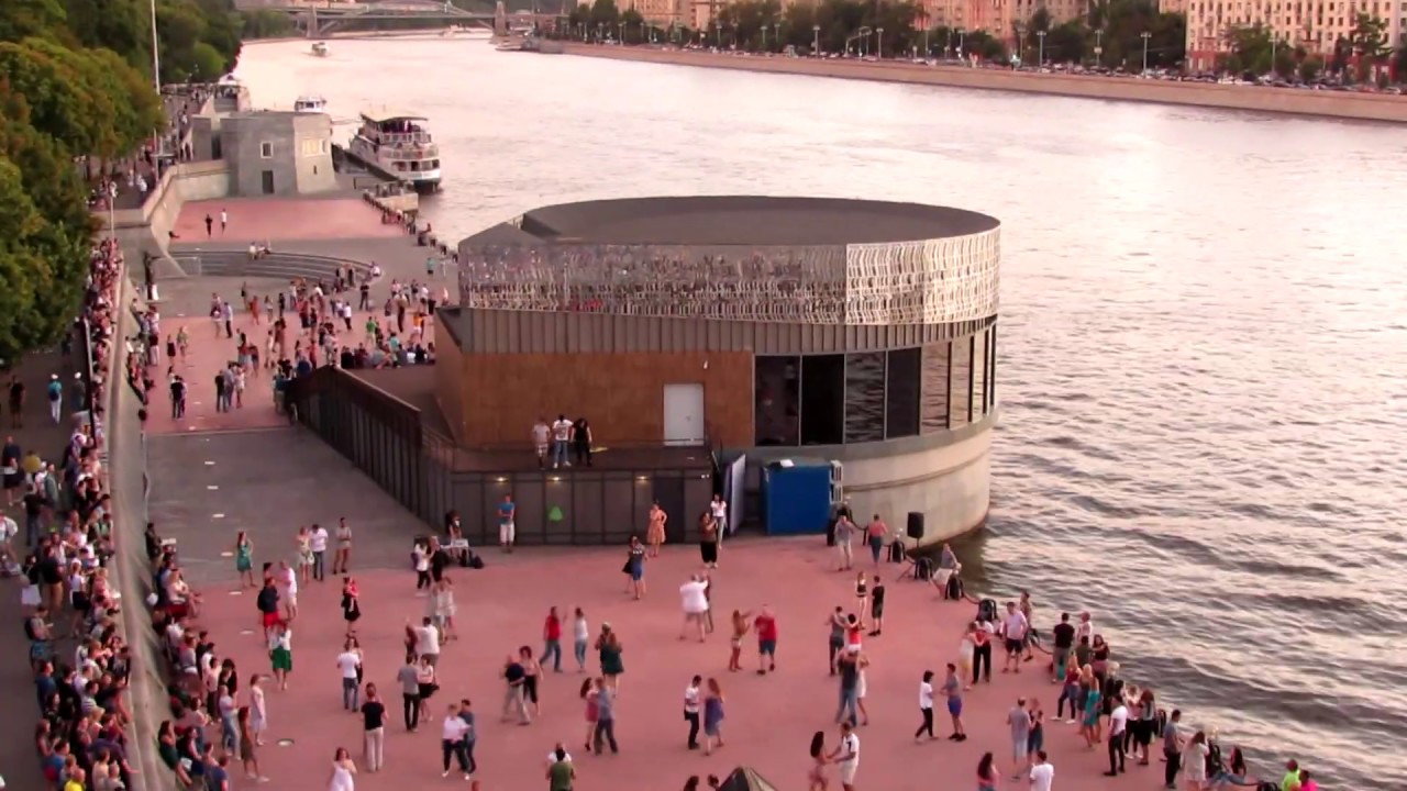 Timelapse. Прогулка по Москве 5 августа 2018 года.