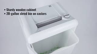 ideal. 2503 centralized shredder demo