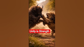 Lion Attacks Buffalo Calf — What the Herd Did Next Will Shock You 🐃🦁 | Unity Is Strength #shorts #ai
