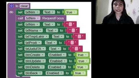 Tugas Pemrograman Mobile "CRUD Pendataan Mahasiswa"