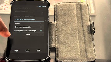 How to Achieve the Best Battery Life with the Nexus 4 pt2