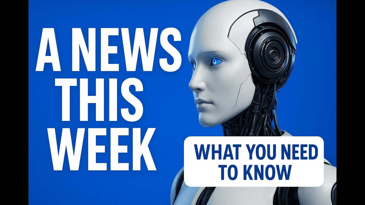 AI News This Week / Top Updates You Need to Know (2025) / AI PERCEPTA ...