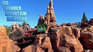 Disneyland - Big Thunder Mountain Railroad - Overcast Day