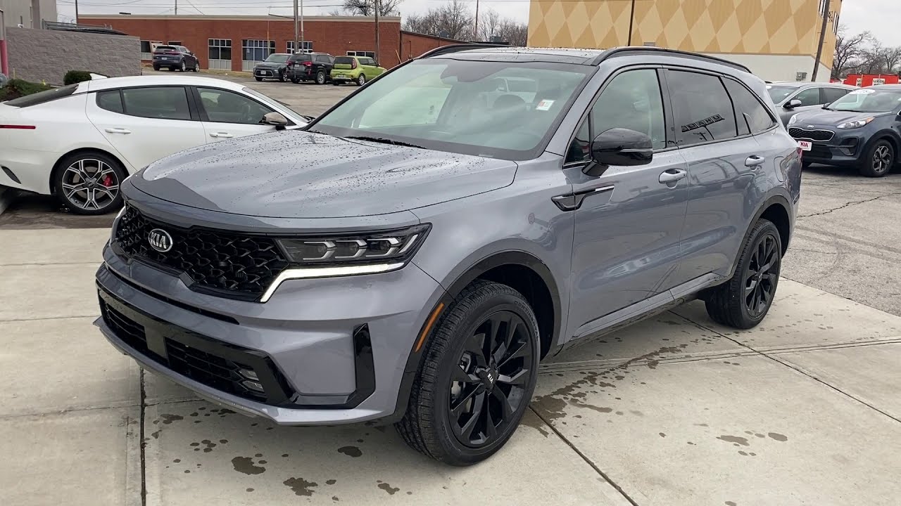 2021 KIA Sorento SX AWD in Everlasting Silver with Black YouTube