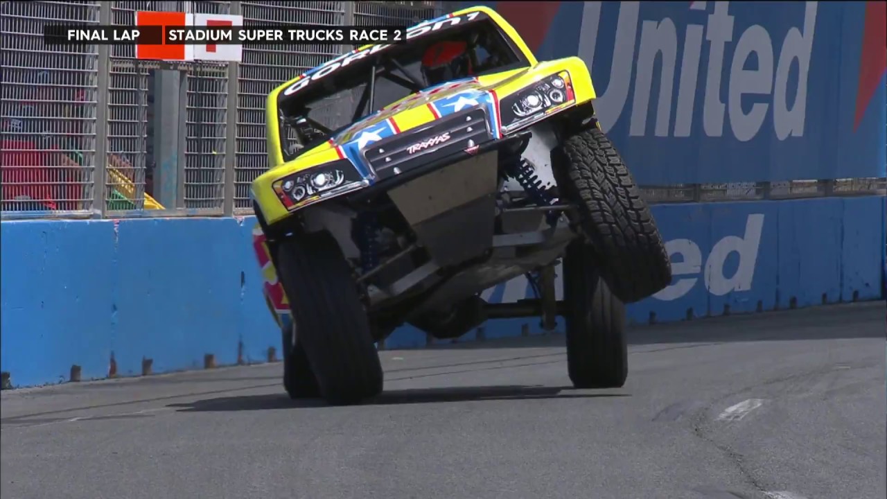 2016 Gold Coast Stadium SUPER Trucks Race 2 YouTube