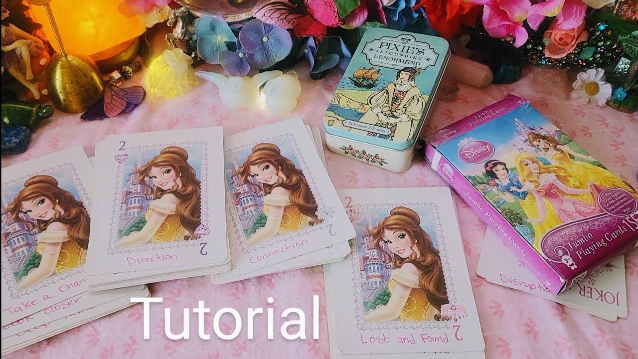 👸🏻Disney Princess Lenormand tutorial 👑🩰🪞 - YouTube