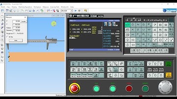 GSK 980TDb CNC Lathe  program for offset Adjustment Part 2