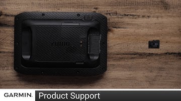 Support: Installing a microSD card on a zūmo® 396