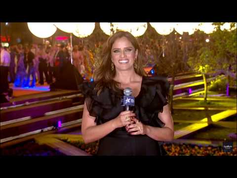 noa tishby failing to get names and facts right during opening ceremony for three minutes straight