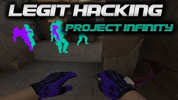 CS:GO LEGIT Hacking | BANNED MIDGAME!! | (FREE AND PAID) // Project Infinity 2019