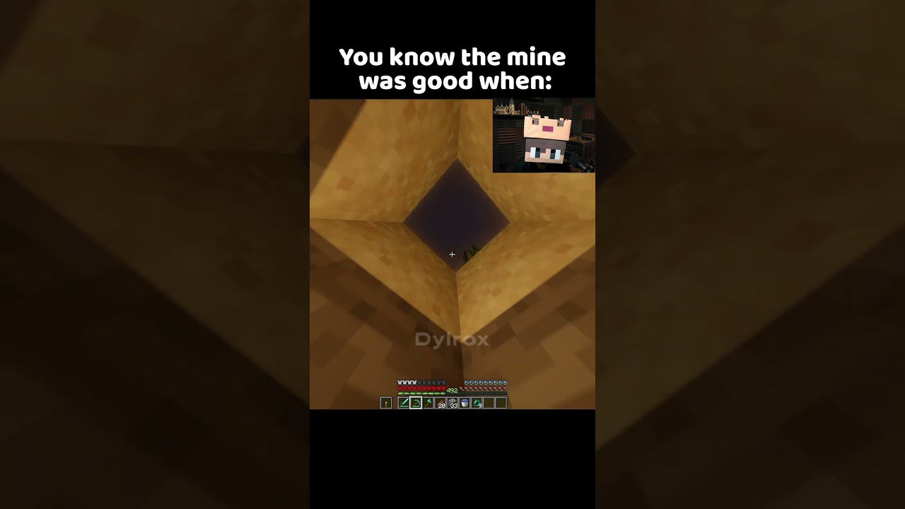 Minecraft but you're a miner