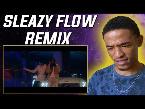 SleazyWorld Go - Sleazy Flow (Remix) ft. Lil Baby (Official Music Video) REACTION