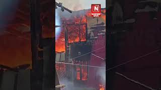 गुरेज़ के तुलेल में भीषण आग, 20 ढांचे राख || Navdeep News ||