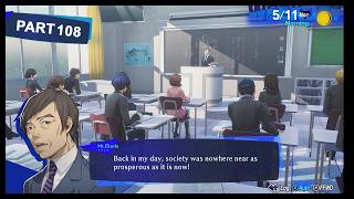 Persona 3 Reload Playthrough Part 108 5/11 (Morning) Mr.Ekoda's lecture; Back in my day